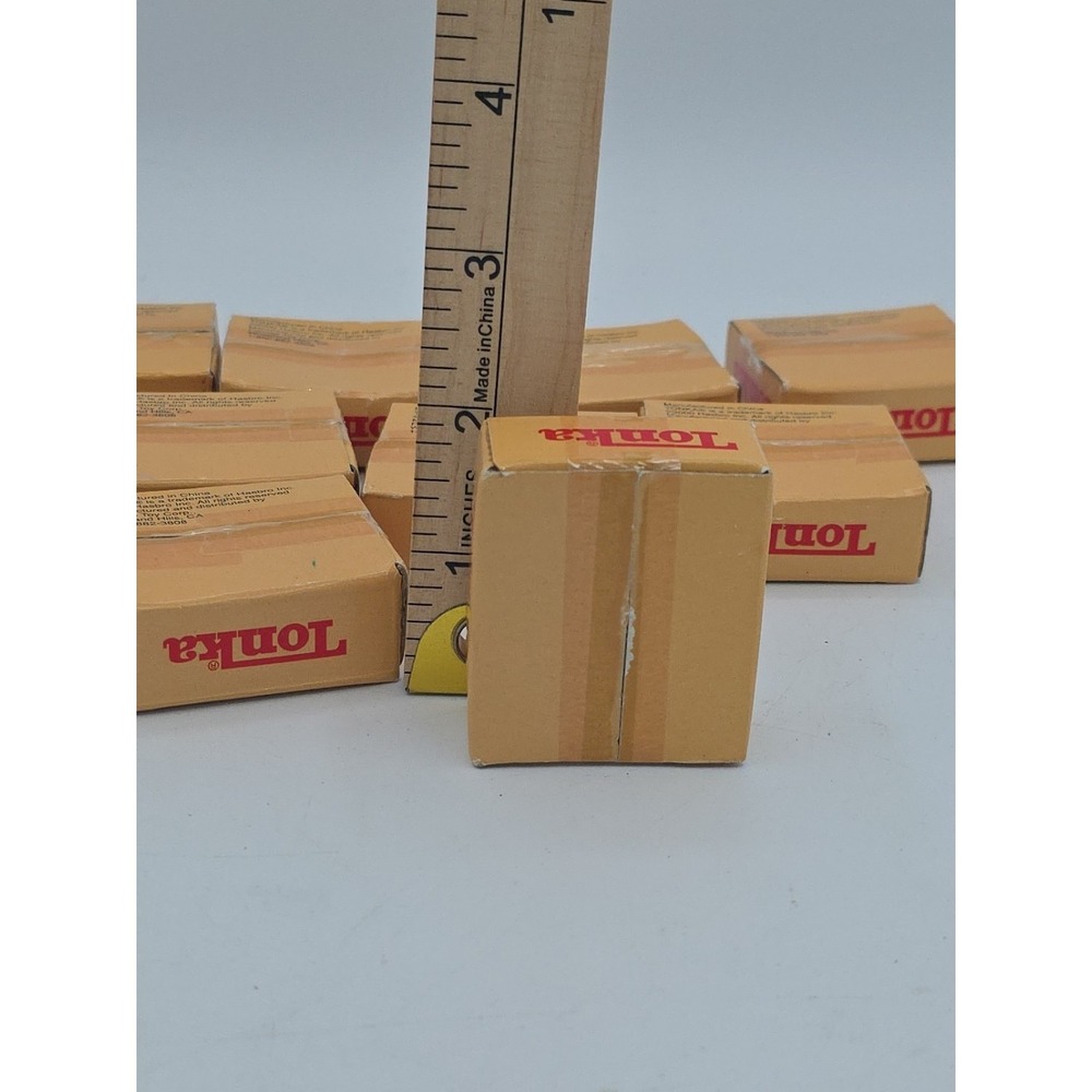 Vintage Y2K Tonka‎ Mini Moving Promo  Cardboard  Boxes LOT OF 9 - Picture 5 of 7